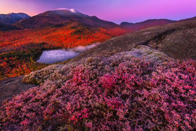 Fire on the Mountain print