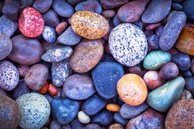 Pebble Treasure print