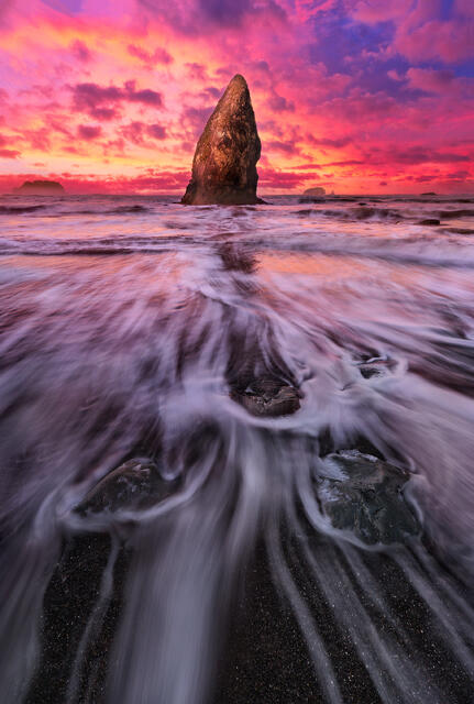 Where The Spirits Glow print