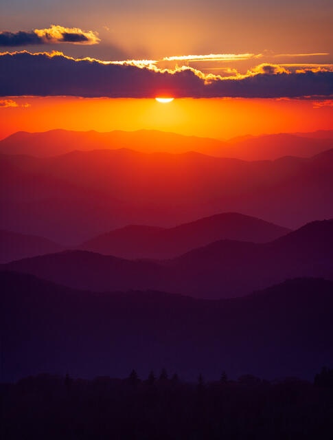 The Sun Sets on 34 print