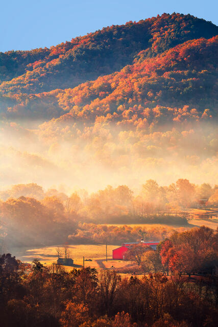Appalachian Homestead print