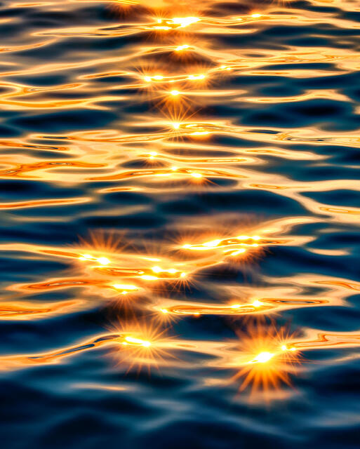Melting Sun print