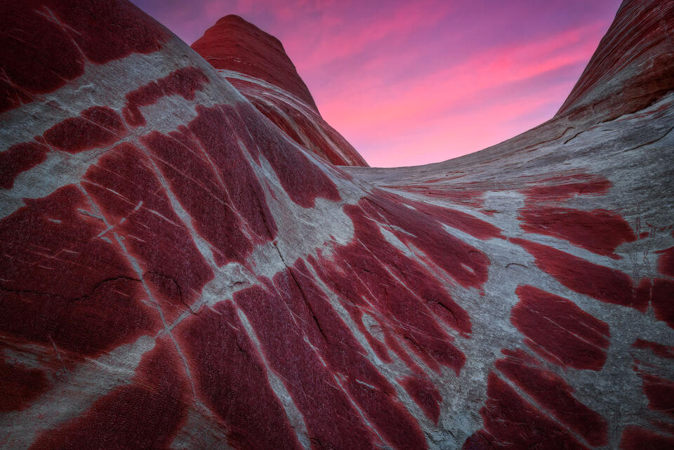 Rock formations seemed to resemble the patterns of an Appaloosa horse, deep in the Hopi Lands of Northern Arizona.
